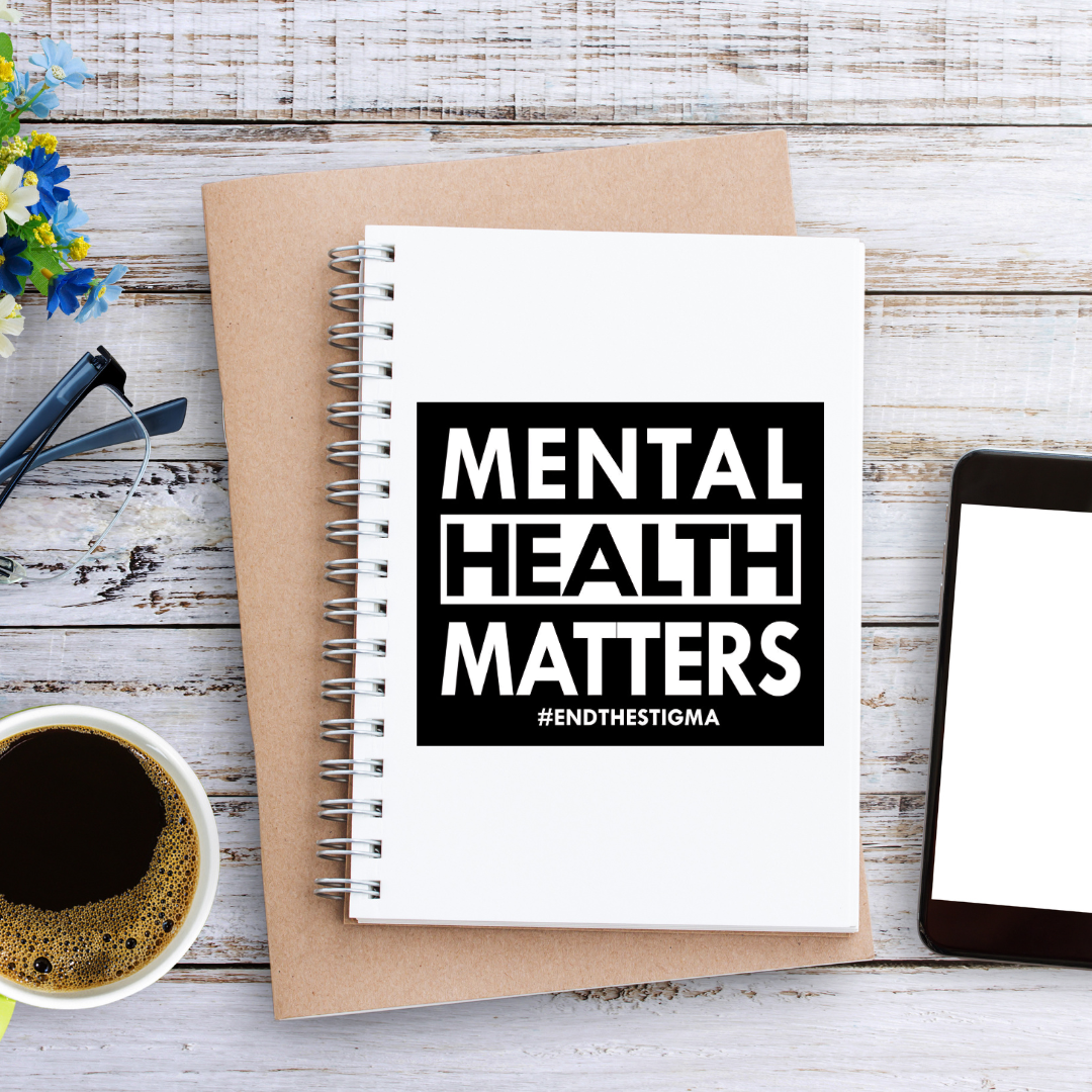 Mental Health Matters Holographic Sticker