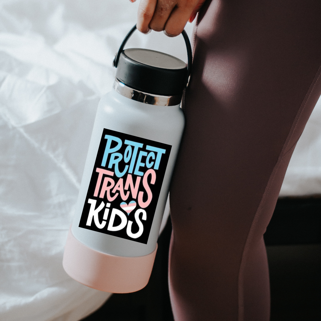Protect Trans Kids – Trans Rights Sticker