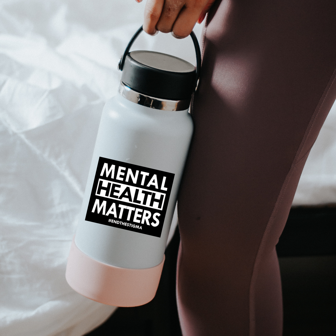 Mental Health Matters Holographic Sticker