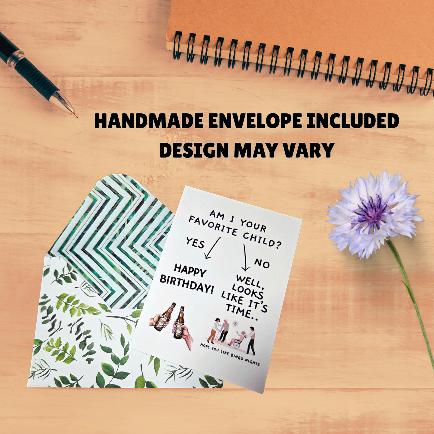 Funny Birthday Card for Mom or Dad - Am I Your Favorite Child?