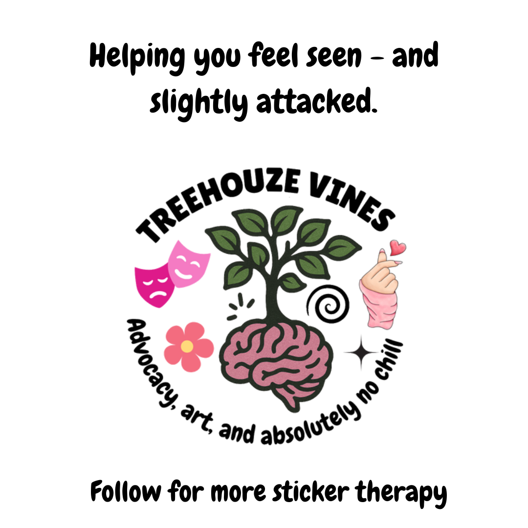 Mental Health Matters Holographic Sticker