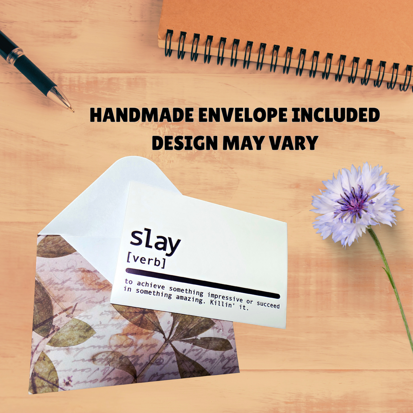 Congratulations Greeting Card - SLAY - Definition - Graduation - Promotion