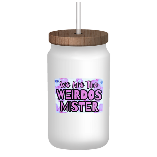 We Are the Weirdos Mister Sticker – Gothic Witchy Quote – 5 Inch Vinyl Decal