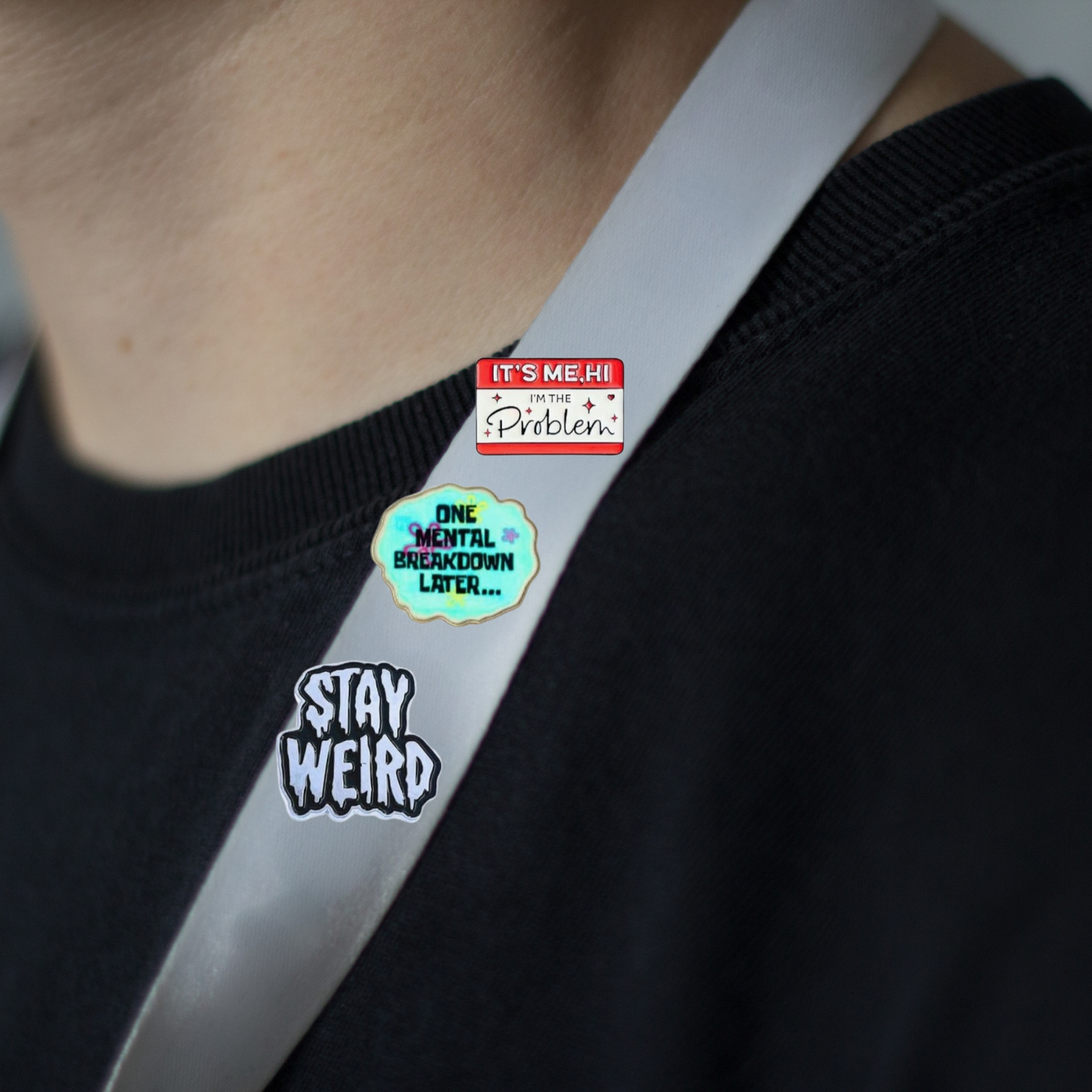 It's Me, Hi, I'm the Problem Enamel Pin - for Backpacks, Lanyards, Bags, Hats, Lapel - Novelty Button